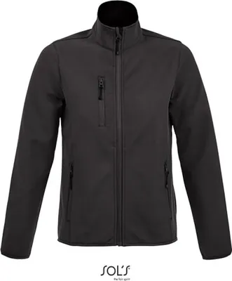Produktbild von SOLs 03107 | Damen Jacke WomenŽs Softshell Jacket Radian - Farbe: Charcoal Grey (Solid) - Größe: L
