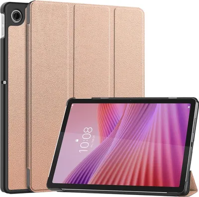 Produktbild von Lenovo Tab 10.1 TB311FU Hülle - Coverup Tri-Fold Ständer Klapphülle mit Schlaf/Wach-Funktion - Roségold