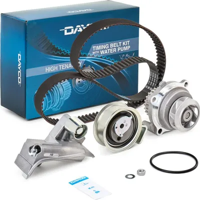 Produktbild von DAYCO KTBWP3450 Zahnriemensatz + Wasserpumpe für AUDI A4 Avant (8ED, B7) A4 Avant (8E5, B6) A6 Avant (4B5, C5) A4 Limousine (8E2, B6) für VW