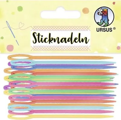 Produktbild von Sticknadeln 2mm farbig sortiert VE=32 Stück