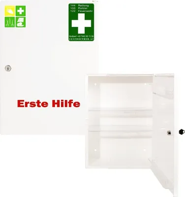 Produktbild von Verbandschrank Berlin leer weiß