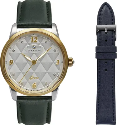 Produktbild von Zeppelin Grace 73471_nSet Damenarmbanduhr Mit Wechselband