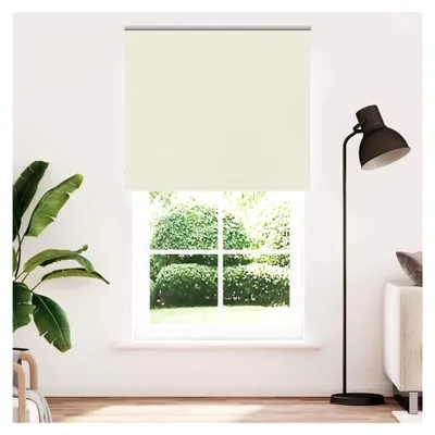 Produktbild von Verdunkelungsrollo Cremeweiß 140x230cm, Stoffbreite 136,6cm, Klemmfix, Thermorollo
