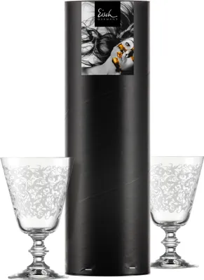 Immagine prodotto di Eisch Vorteilset 2 Stück 2 Rotweingläser 586/1 in Geschenkröhre VINCENNES 15862011 und Geschenk + Spende