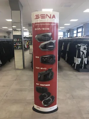 Produktbild von Werbeständer 50R/S, 5S, 10C Evo, Sf ( Höhe 200 Cm )