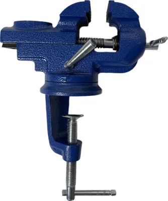 Produktbild von VaGo Schraubstock 50 mm Werkbank drehbar Werkbankschraubstock 360° drehbar