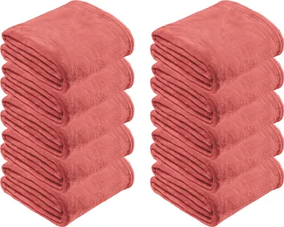 Produktbild von REDBEST Wohndecke 10er-Pack Amarillo" koralle 150x200 cm"