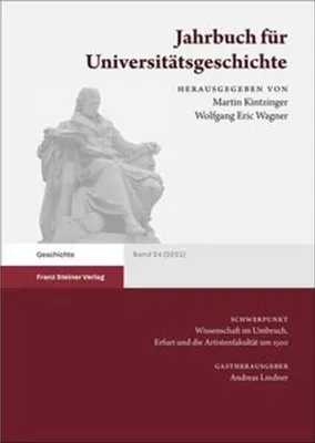 Obrázok produktu pre Jahrbuch für Universitätsgeschichte 24 (2021)