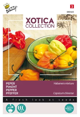 Produktbild von Buzzy Xotica Pfeffer Habanero mischung Samen - Ca. 0,5 gr | Buzzy_080465
