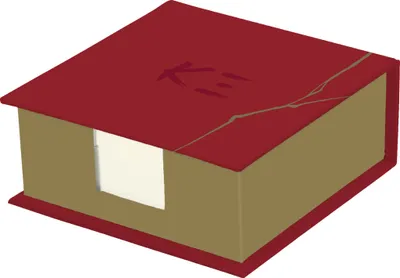 Produktbild von Clairefontaine 4x Memoblock 11x11x4 cm, 300 Blatt blanko - Mit Motiven 115805C