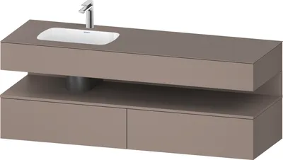 Produktbild von DURAVIT QA4795043430000 QTG EWT KWTU 1600 Wß Hgl. Be