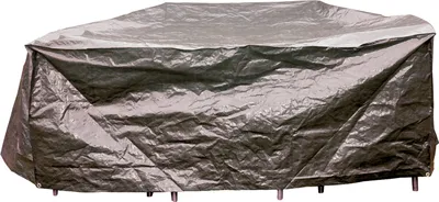 Produktbild von Schutzhülle Ø200x80cm grau Sitzgruppen Polyethylen Schutzhaube Abdeckung Hülle