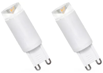 Productafbeelding van Spectrum LED Insteeklamp G9 Helder - 2.5W 200lm 4000K - Neutraalwit - Vervangt 20W - 2 stuks