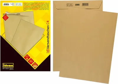 Produktbild von Idena VT C4 braunRec hk,o.F.,90g/m²,10Stk.