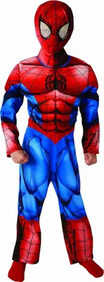 Produktbild von Max Bersinger 834-80-684, Maskenkostüm, Kind, Männlich, Superheld, Spider-Man, Blau, Rot