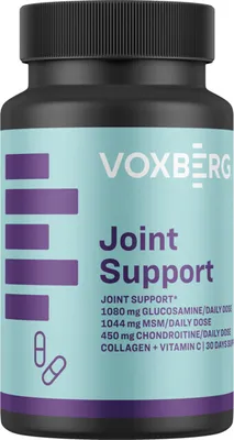 Obrázek produktu pro Voxberg Joint Support 156 kapslí / Komplexní kloubní výživa / Komplexní kloubní výživa s vysokým obsahem glukosaminu, MSM a chondroitinu