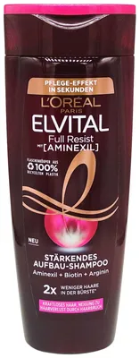 Produktbild von L'Oréal FULL RESIST 300ml XL | stärkendes Aufbau-Shampoo | Aminexil Biotin Arginin