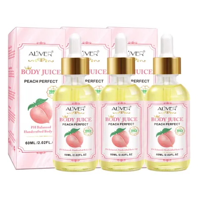 Immagine prodotto di Olio da massaggio sensuale per il corpo – Olio trattante biologico, naturale e vegano per la cura di tutto il corpo, 3 x 60 ml