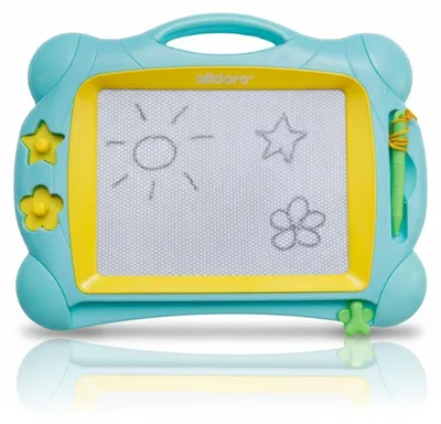 Produktbild von Magnetische Zaubertafel für Kinder mit schwarz weiß Display Zeichentafeln