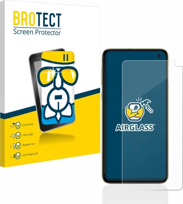 Produktbild von BROTECT Schutzglas für Samsung Galaxy S10e Schutzfolie Panzer Folie Glas Display Schutz klar