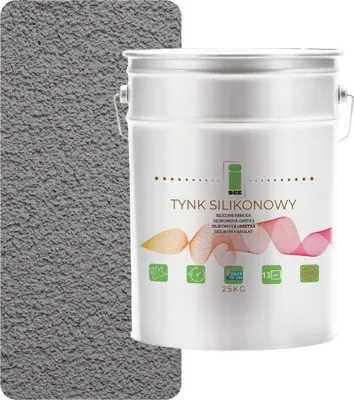 Produktbild von Außenfassadenputz aus Silikon, dunkelgrau, 1,5 mm, Premium, 25 kg