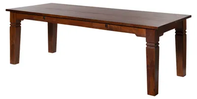 Immagine prodotto di MASSIVMOEBEL24 | tavolo da pranzo in legno di Acacia 240x100x76 nougat laccato OXFORD #608