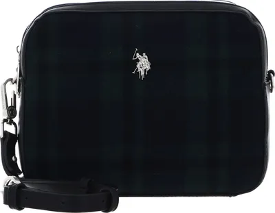 Produktbild von U.S. POLO ASSN. Umhängetasche Stripes Zip Crossbody Bag Black + Navy mehrfarbig