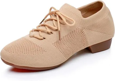 Produktbild von Damen-Tanzschuhe – gestrickt – für Yoga und Ballett – bequem und atmungsaktiv