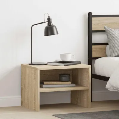 Produktbild von vidaXL Nachttisch Sonoma-Eiche 40x30x30 cm Holzwerkstoff