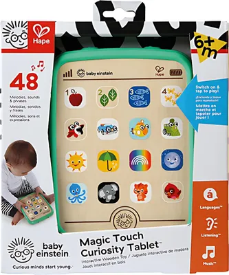 Produktbild von Hape E11778H48, 0,5 Jahr(e), Mit Ton, Sprachfunktion, Batterien erforderlich, Mehrfarbig