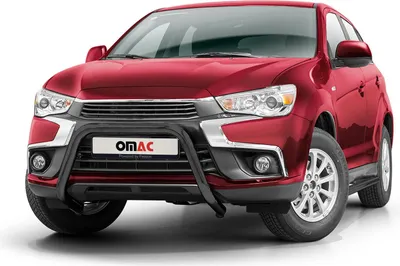 Produktbild von Frontbügel Frontschutzbügel für Mitsubishi ASX 2017-2022 mit ABE Schwarz