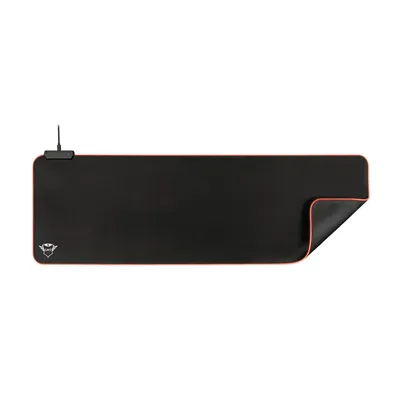 Produktbild von Trust GXT 764 Glide-Flex XXL, Schwarz, Einfarbig, Polyester, Gummi, Multi, Anti-Rutsch-Basis, Gaming-Mauspad
