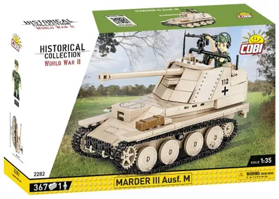 Obrázek produktu pro COBI Marder III Ausf.M (Sd.Kfz.138), Stavební bloky, 8 rok/roky, 367 kusů