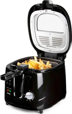 Zdjęcie produktu dla Domo DO461FR, 2,5 l, Pojedyńczy, Czarny, obrotowy, 1800 W