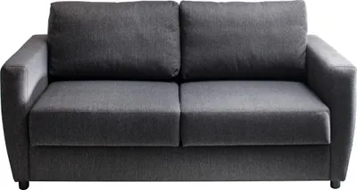 Produktbild von Schlafsofa Schlafcouch dunkelgrau 176 cm - MÜRITZ - Die Möbelfundgrube