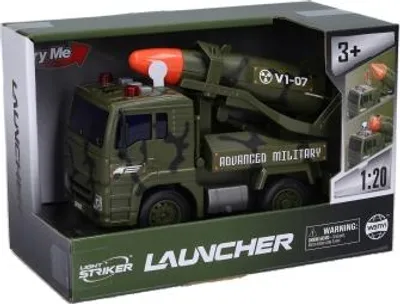 Produktbild von Militärfahrzeug mit Rakete und Effekten 19 cm