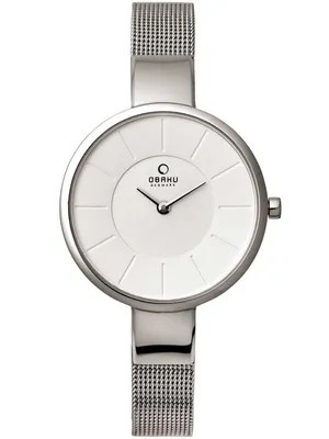 Produktbild von Uhr Obaku Frauen Silber Obaku-V149LCIMC1