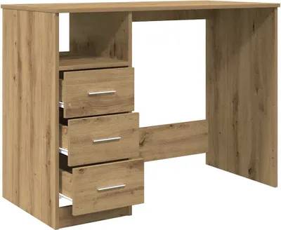 Produktbild von Schreibtisch Artisan-Eiche 102x50x76 cm Holzwerkstoff