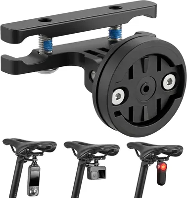 Productafbeelding van Zadelhouder radar - Aluminium - Geschikt voor Garmin Varia