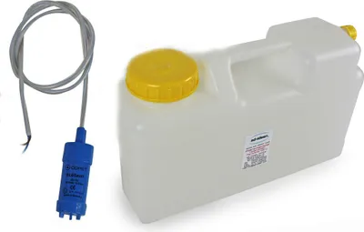 Produktbild von 12 Liter Raumsparkanister Wasserkanister + 12V Pumpe Wohnmobil Camping Caravan