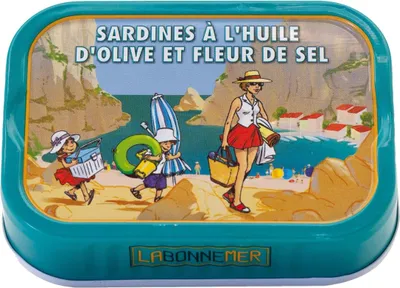 Produktbild von Ferrigno La Bonne Mer Sardinen in Olivenöl mit Fleur de Sel