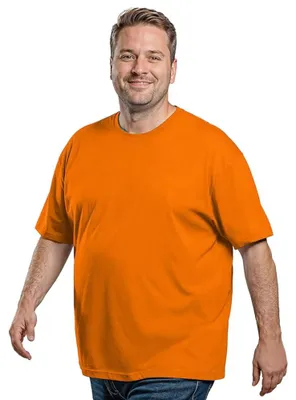 Produktbild von Logostar - Basic T-Shirt - Übergrößen bis 15XL - Orange / 10XL