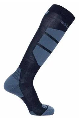 Image de Salomon - Chaussettes de ski pour hommes/femmes Unie PP12647 (39 EU - 41 EU) (Bleu marine foncé)