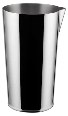 Cocktail-Mischglas aus Edelstahl, 7,5 cl, spülmaschinengeeignet