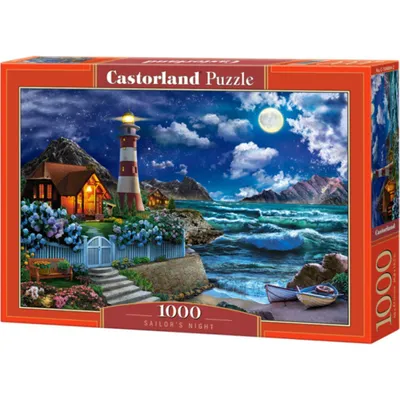 Immagine prodotto di Puzzle 1000 pezzi Sailors Night 104864 Castorland
