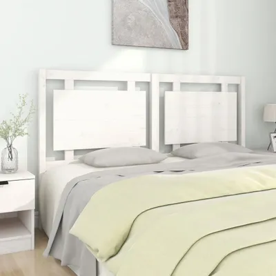 Produktbild von Kopfteil Weiß 165,5x4x100 cm Massivholz Kiefer , Kopfteile Design 2024