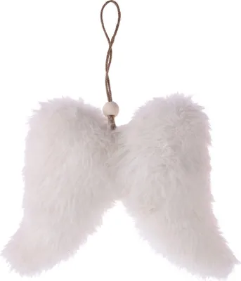 Immagine prodotto di Decorazione da appendere WINGS, 10 cm, bianco