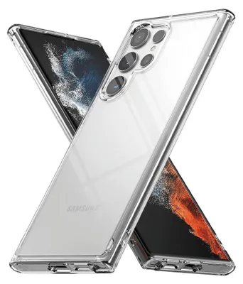 Immagine prodotto di Custodia ibrida trasparente per Samsung Galaxy S22 Ultra