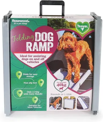 Imagen del producto de Rampa para perros Silecomplaza, plegable