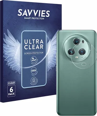 Produktbild von 6x Für Honor Magic 5 Pro (NUR Kameraschutz) Schutzfolie Savvies Displayschutz Display Schutz Folie Klar Transparent